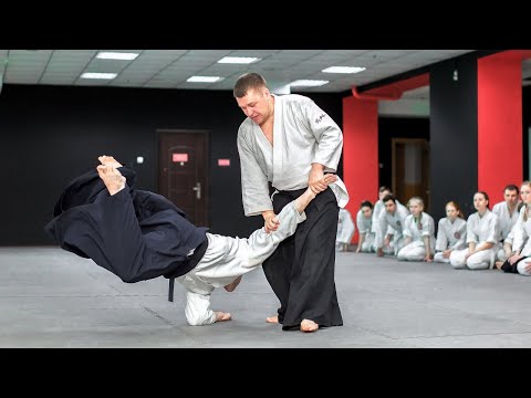 Видео: Работа с центральной линией в Айкидо.
