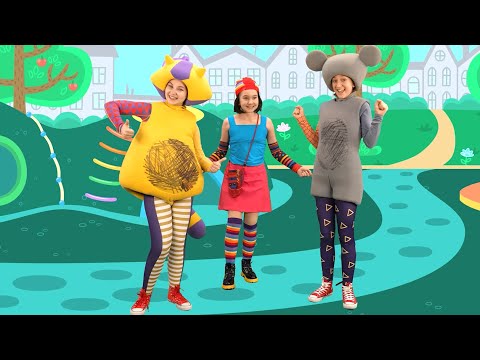 Видео: Как говорят животные - Кукутики и Любаша Зебра в клеточку -Песенка для малышей-Голоса животных детям