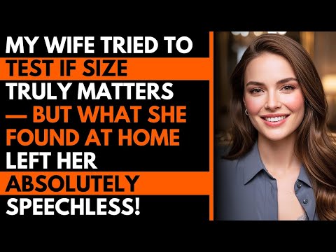 Видео: Моя жена пыталась проверить, действительно ли размер имеет значение, но то, что она обнаружила до...