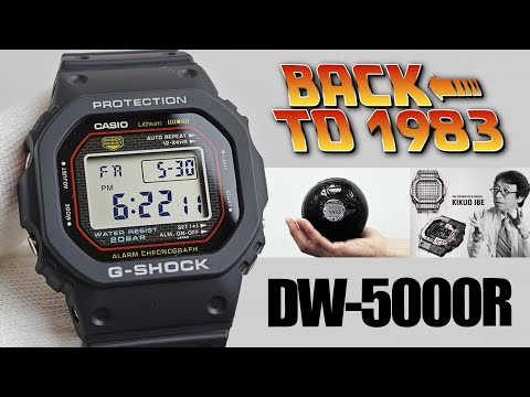 Видео: Обзор Casio DW-5000R-1A / возвращение легенды спустя 40 лет / модель 2024 года