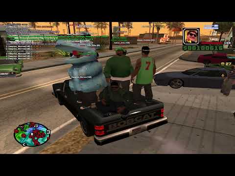 Видео: Гетто на Samp-RP - Как оно было раньше?!