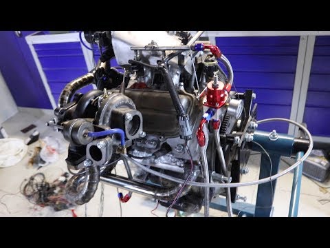 Видео: Инжекторный двигатель на Заз 968. Часть 4 (Первые звуки турбины)