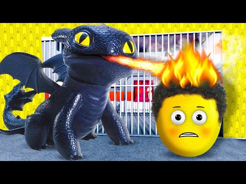 Видео: СБЕГИ ОТ БЕЗЗУБИКА ПРИРУЧИТЬ ДРАКОНА ТЮРЬМА в ROBLOX!
