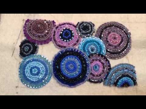 Видео: Сумочка с вышивкой бисером. Заготовка. Утилизация остатков бисера. Часть 1. embroidered handbag