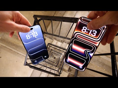 Видео: Падение iPhone 17 Pro против iPhone Air по винтовой лестнице с высоты 200 футов — выдержит ли он?