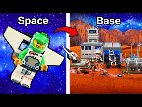 Видео: Я построил космическую базу из Lego