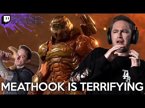 Видео: Саундтрек к Doom Eternal от Мика Гордона (OST) — Meathook // Реакция на трансляцию Twitch // Реак...