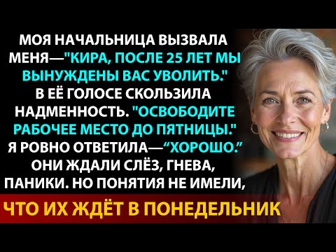Видео: Босс уволил меня после 25 лет… А через 3 месяца без меня их бизнес развалился