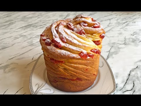 Видео: Пасхальный Кулич Краффин / Easter Cake Cruffin / Пасха / Паска / Слоеный Кулич (Очень Вкусно)