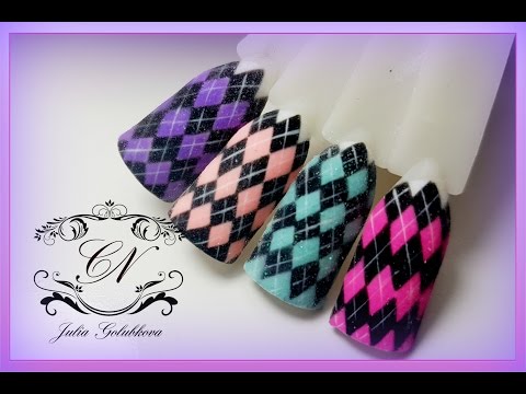 Видео: ♥Дизайн ногтей "Свитер"♥Какой гель краской я рисую вензеля♥