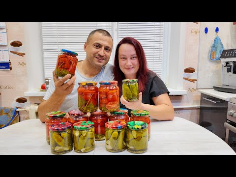 Видео: ВКУСНЕЙШИЕ МАРИНОВАННЫЕ ПОМИДОРЫ И ХРУСТЯЩИЕ ОГУРЦЫ \ ПОПРОБУЙ НАШ РЕЦЕПТ И ДРУГОГО НЕ ЗАХОЧЕШЬ