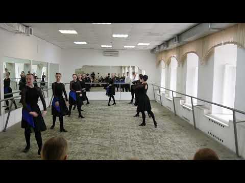 Видео: Итоговый показ по народному танцу 4 семестр