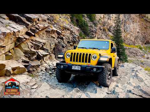 Видео: Самая опасная трасса Колорадо? На стандартной машине? | Перевал Шофилд/Devil’s Punchbowl