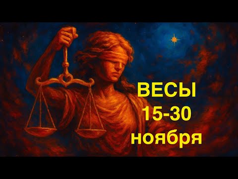Видео: 📬 Весы, готовы к испытаниям? Узнайте, как звёзды помогут вам после 15 ноября! 🌌