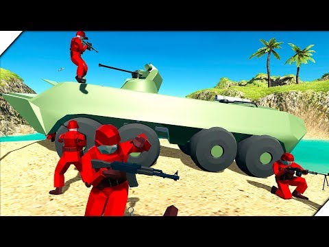 Видео: ЭПИЧЕСКАЯ ТЕХНИКА - Игра Ravenfield. Битва солдатиков в РЕВЕНФИЛД