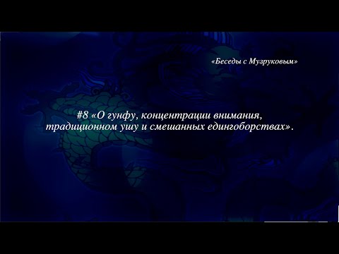 Видео: "Беседы с Музруковым" №8. Кунгфу, концентрация внимания и ММА.