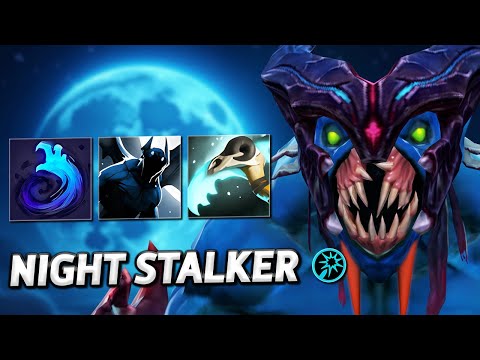 Видео: Бесконечное Безмолвие На NIGHT STALKER / World of Dota