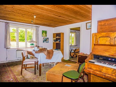 Видео: Заброшенный дом мамы, в котором осталось всё