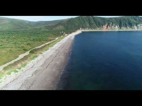 Видео: Магадан 2025 полет 13 от 30 августа полет по берегу бухты Окса DJI 0323