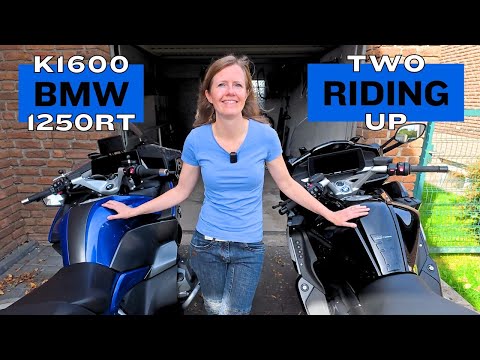 Видео: BMW K1600 против BMW RT — какой из них лучше с точки зрения пассажира