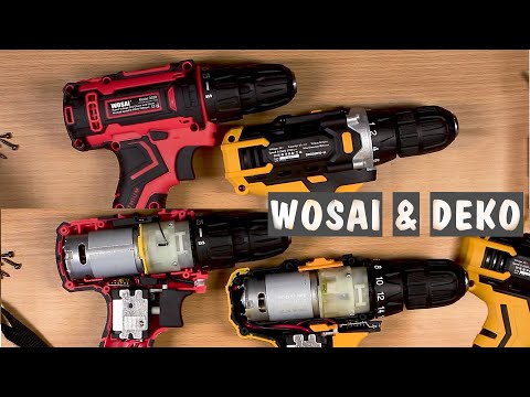 Видео: WOSAI WS-3020 & DEKO Sharker Распаковка, разборка, сравнение двух шуруповёртов. Deko фигня