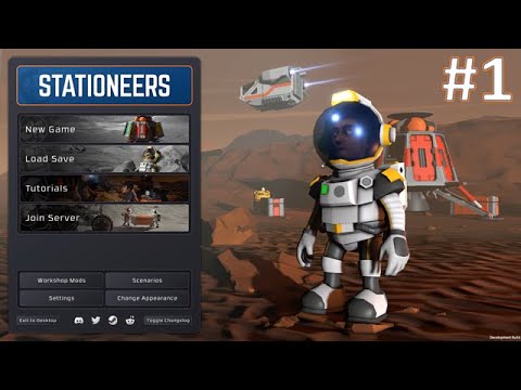 Видео: Stationeers #1 - Высадка на Луну