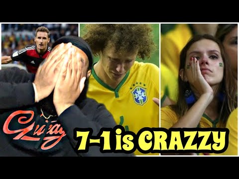 Видео: АМЕРИКАНСКАЯ РЕАКЦИЯ на то, почему Бразилия проиграла Германии со счётом 7:1 на чемпионате мира 2...