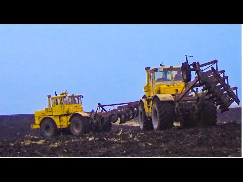 Видео: ТРИ КИРОВЦА К-701 и К-744 НА ПАХОТЕ И ОБРАБОТКЕ ОСЕННИХ ПОЛЕЙ.