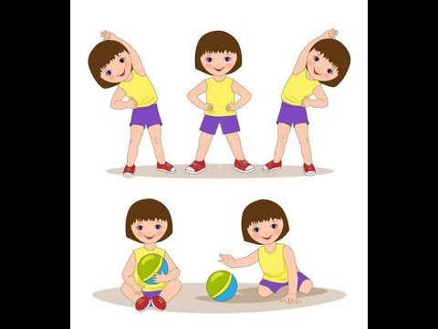 Видео: Зарядка с мячом