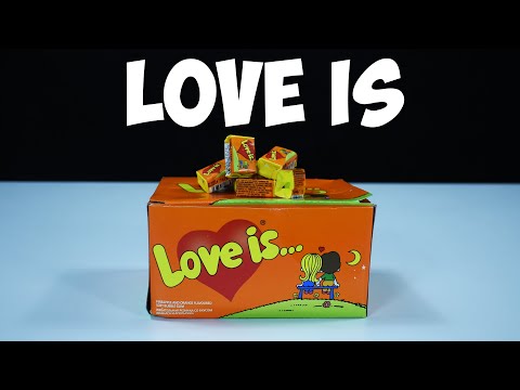 Видео: Та самая жвачка Love is из 90х