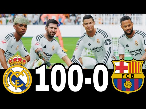 Видео: FC 25 - МЕССИ, РОНАЛДУ, НЕЙМАР И МБАППЕ | ВСЕ ЗВЕЗДЫ | РЕАЛ МАДРИД 100-0 МАНЧЕСТЕР ЮНАЙТЕД