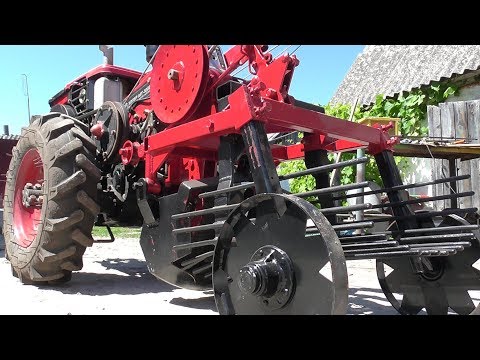 Видео: Самодельная ГРОХОТНАЯ КАРТОФЕЛЕКОПАЛКА  для мотоблока.