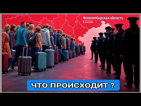 Видео: «Шок! Из Новосибирской области за неделю уехали более 10 тысяч мигрантов – что происходит?»