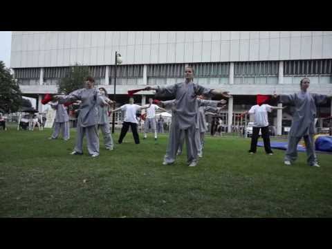 Видео: Кунг фу тайцзи шань (веер)