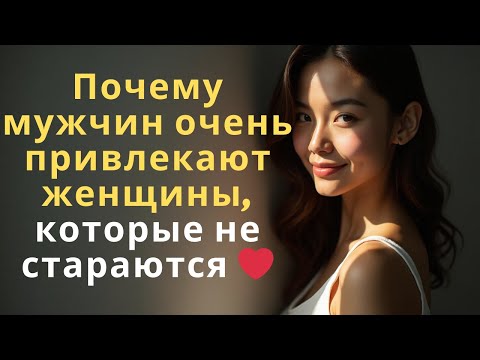 Видео: Почему мужчин очень привлекают женщины, которые не стараются ❤️