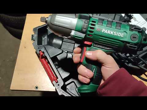 Видео: Сетевой гайковёрт PARKSIDE 550W. Обзор и испытание.
