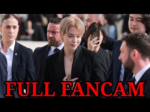 Видео: BTS Jimin на подиуме Paris Fashion Week 2025 | Dior SS26
