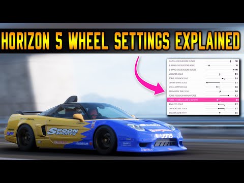 Видео: Руководство по расширенным настройкам руля | Forza Horizon 5 с Logitech и Thrustmaster