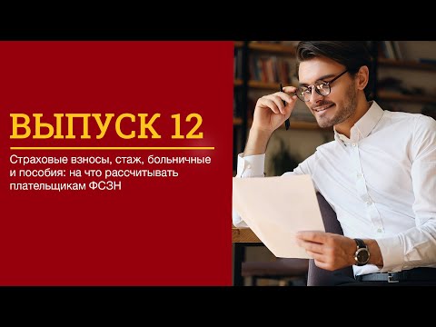 Видео: Страховые взносы, стаж, больничные и пособия: на что рассчитывать плательщикам ФСЗН
