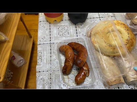 Видео: МУКБАНГ-шаурма, огромные купаты, запечённая картошка 🥔