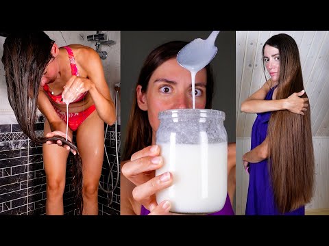 Видео: Домашний рисовый кондиционер 😍 Блеск и мягкость волос за копейки