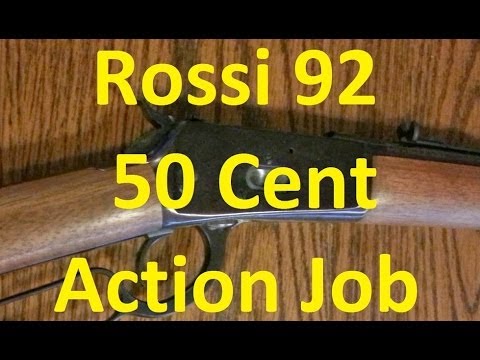 Видео: Rossi R92 50 Cent Action Job (клон Winchester 92)