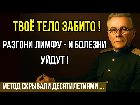 Видео: ЗАПОМНИ! ВСЕ БОЛЕЗНИ НАЧИНАЮТСЯ В ЛИМФЕ ! Как Разогнать Лимфу Академик Сперанский
