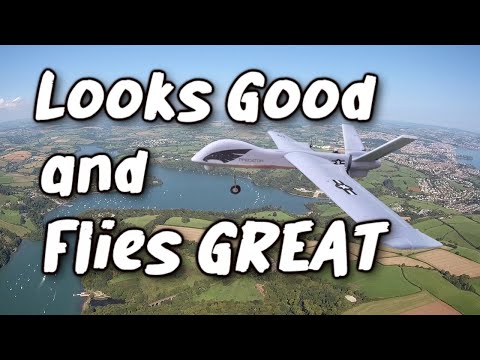 Видео: KF Plan Z55 Predator — хороший самолёт для начинающих — сборка и отличный испытательный полёт
