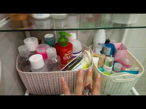 Видео: "Румтур#Ванная_комната. Моя ванная комната. Хранение бытовой химии и запасов.