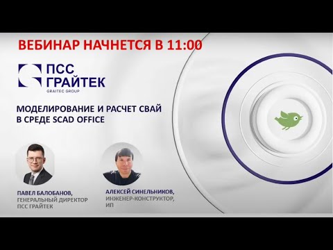 Видео: Вебинар "Моделирование и расчет свай в среде SCAD"