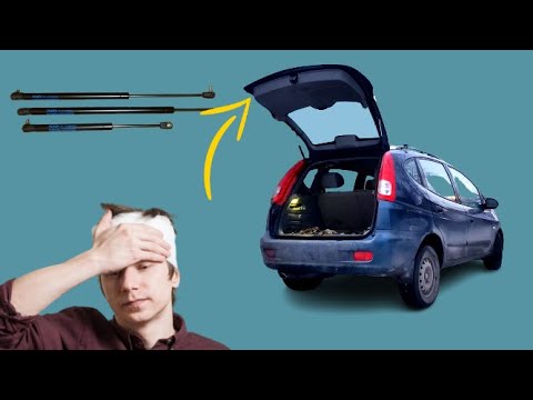 Видео: Как сделать, чтоб крышка багажника открывалась выше ( ЧАСТЬ 1)