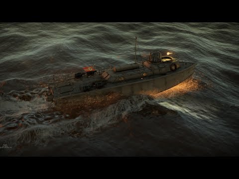 Видео: War Thunder — Флот [Германия]: обзор торпедного катера LS-3