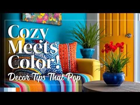 Видео: Яркие идеи декора для маленьких квартир 🌼 Стильная изысканность без лишних трат