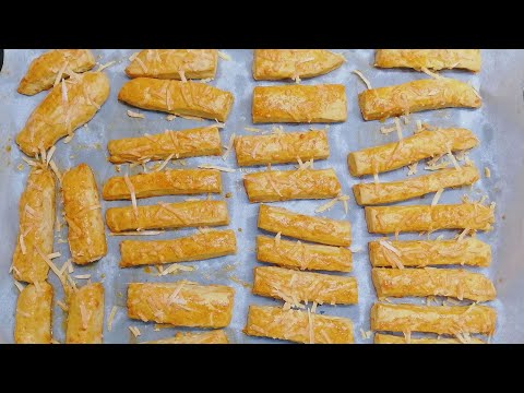 Видео: Батон Сале - солёные палочки / Солёное печенье / Греческая кухня / Просто и вкусно 😋